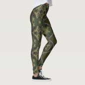 Leggings estilo militar con cortes de cremallera (Rechts)