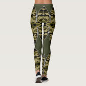 Leggings estilo militar con cortes de cremallera (Rückseite)