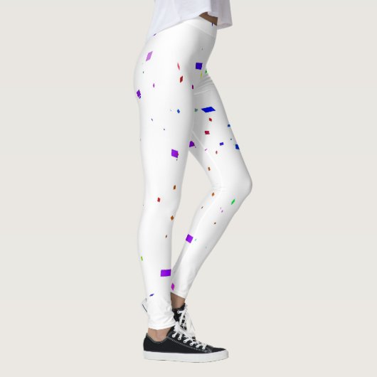 Leggings - Fallende Konfetti (Rechts)