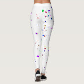 Leggings - fallendes Konfetti (Rückseite)