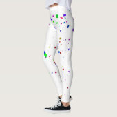 Leggings - fallendes Konfetti (Links)
