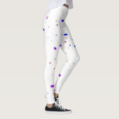 Leggings - fallendes Konfetti (Rechts)