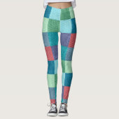LEGGINGS - Farbblöcke - Standard (Vorderseite)