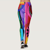 Leggings - Farbe in den Zeilen (Rückseite)