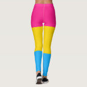 Leggings, farbenfrohe Leggings für Frauen (Rückseite)