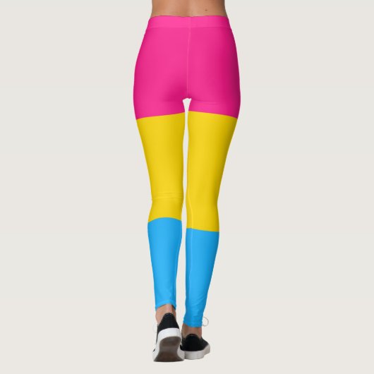Leggings, farbenfrohe Leggings für Frauen (Rückseite)