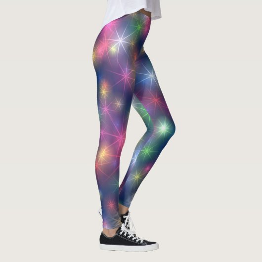 Leggings/Farbige Sterne Leggings (Rechts)