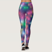 Leggings/Farbige Sterne Leggings (Rückseite)