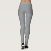 Leggings Fitness Abstrakt Art Blue Ozean (Rückseite)