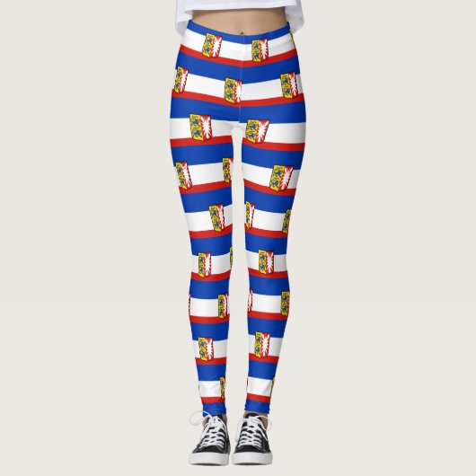 Leggings Flag Schleswig-Holstein (Vorderseite)