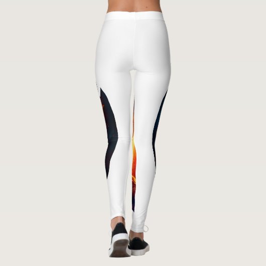 Leggings - Flammenarbeit (Rückseite)