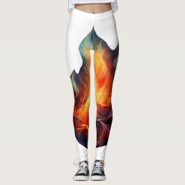 Leggings - Flammenarbeit