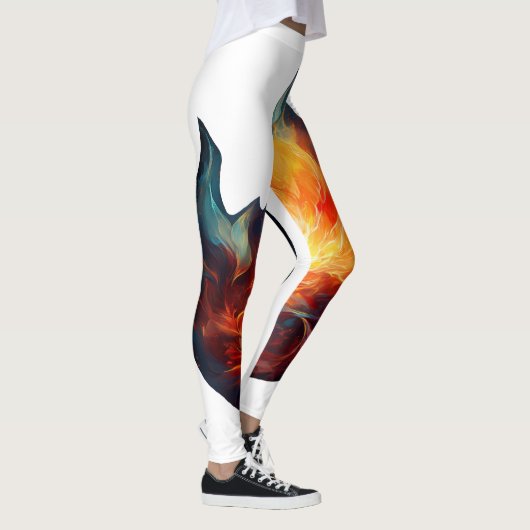Leggings - Flammenarbeit (Rechts)