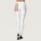 Leggings Flare Yoga Pants dicke Oberschenkel Fleec (Rückseite)