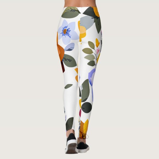 Leggings floral (Rückseite)