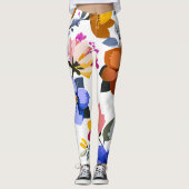Leggings floral (Vorderseite)