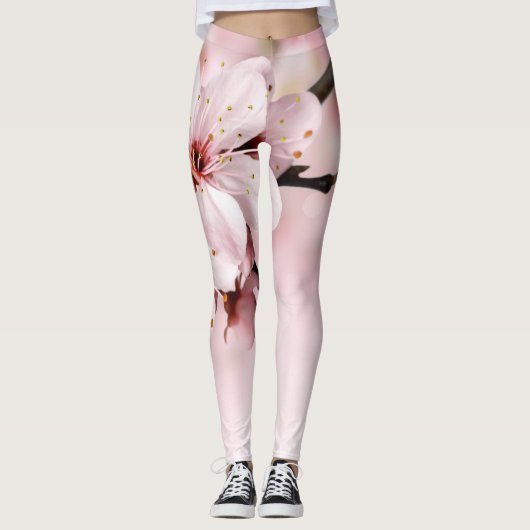 Leggings florieren modernes Foto aus schwarzem Hip (Vorderseite)