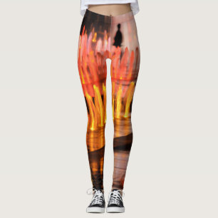Leggings Foto, Silhouette Mann