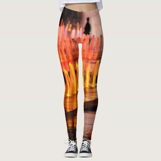 Leggings Foto, Silhouette Mann (Vorderseite)