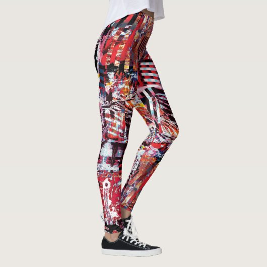 Leggings – Fragmented Pulse (Rechts)