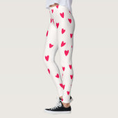 Leggings Frau Athleten Logo Liebe (Links)