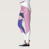 Leggings Frau Athleten rosafarben (Links)
