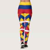 Leggings Frau Design (Rückseite)
