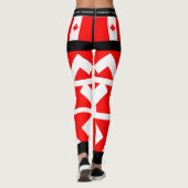 Leggings Frau Design Canada (Rückseite)
