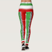 Leggings Frau Design Iran (Rückseite)