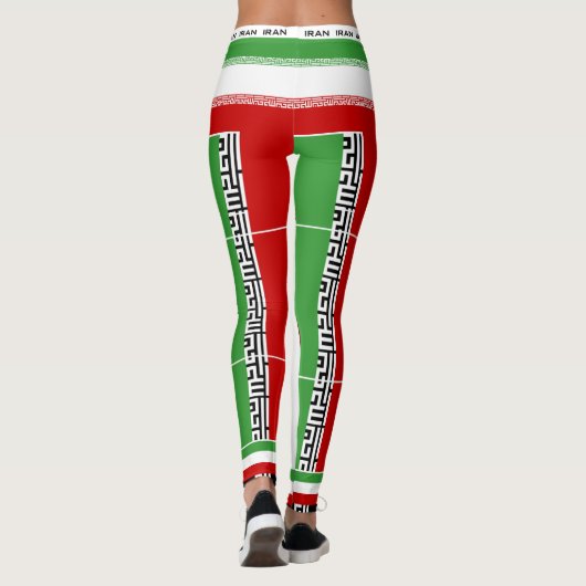 Leggings Frau Design Iran (Rückseite)