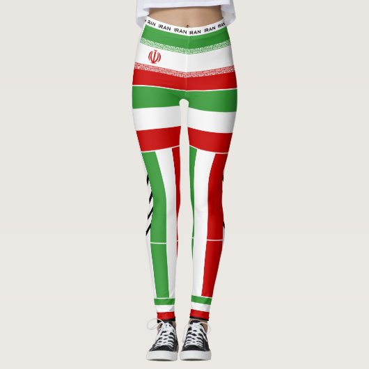 Leggings Frau Design Iran (Vorderseite)