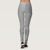 Leggings FRAUEN SILVER ÖKO STYLE DESIGN (Rückseite)