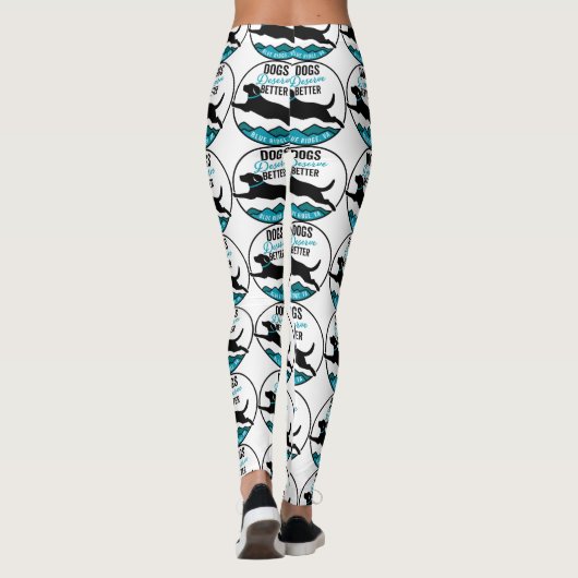 Leggings - Full-Color-Logo (Rückseite)