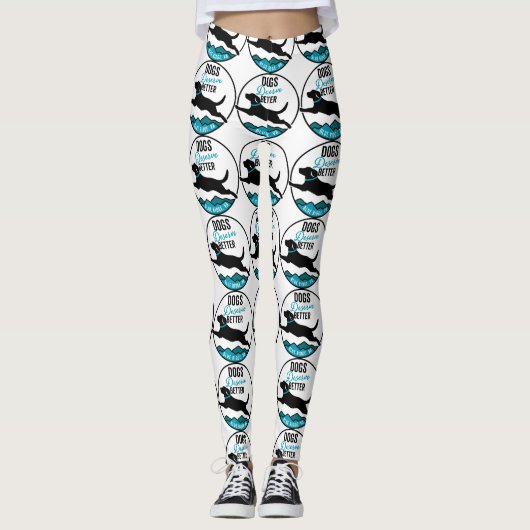 Leggings - Full-Color-Logo (Vorderseite)
