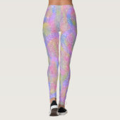 Leggings - Funkelnd Pastelenbogen (Rückseite)