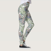 Leggings für abstrakte Blume (Rechts)
