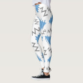 Leggings für abstrakte Memphis-Muster (Links)