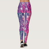 Leggings für afrikanische Muster (Rückseite)