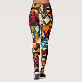 Leggings für afrikanische Stammesmuster (Rückseite)