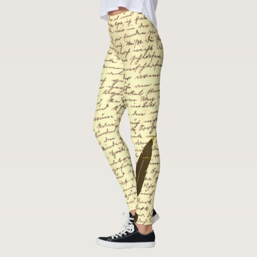 Leggings für antike Buchstaben (Links)