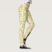 Leggings für antike Buchstaben (Rechts)