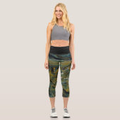 Leggings für aquamarine, goldene, weiße und schwar (Vorderseite)