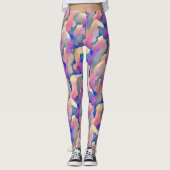 Leggings für Aquarellmuster (Vorderseite)