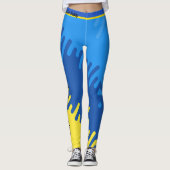 Leggings für benutzerdefinierte Frauen beim Hinunt (Vorderseite)