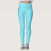 Leggings für Blaue Cartoon (Vorderseite)