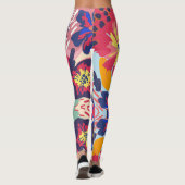 Leggings für Blumendesign (Rückseite)