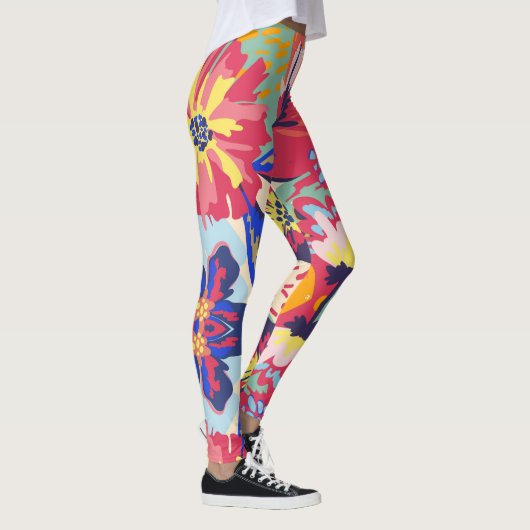 Leggings für Blumendesign (Rechts)