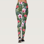 Leggings für Blumendesign (Rückseite)