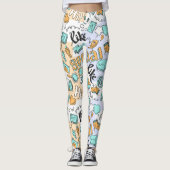 Leggings für coole Social Media (Vorderseite)
