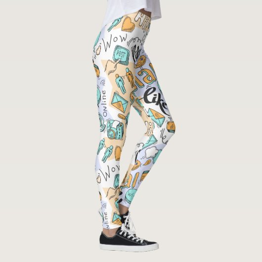 Leggings für coole Social Media (Rechts)